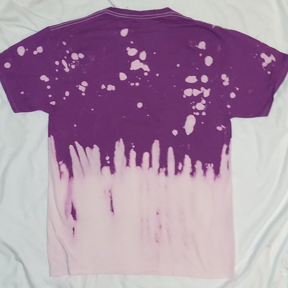 Misfis Fiend Tie Dye Bleach punk rock Official T-Shirt M runs smaller NWT - Picture 3 of 3